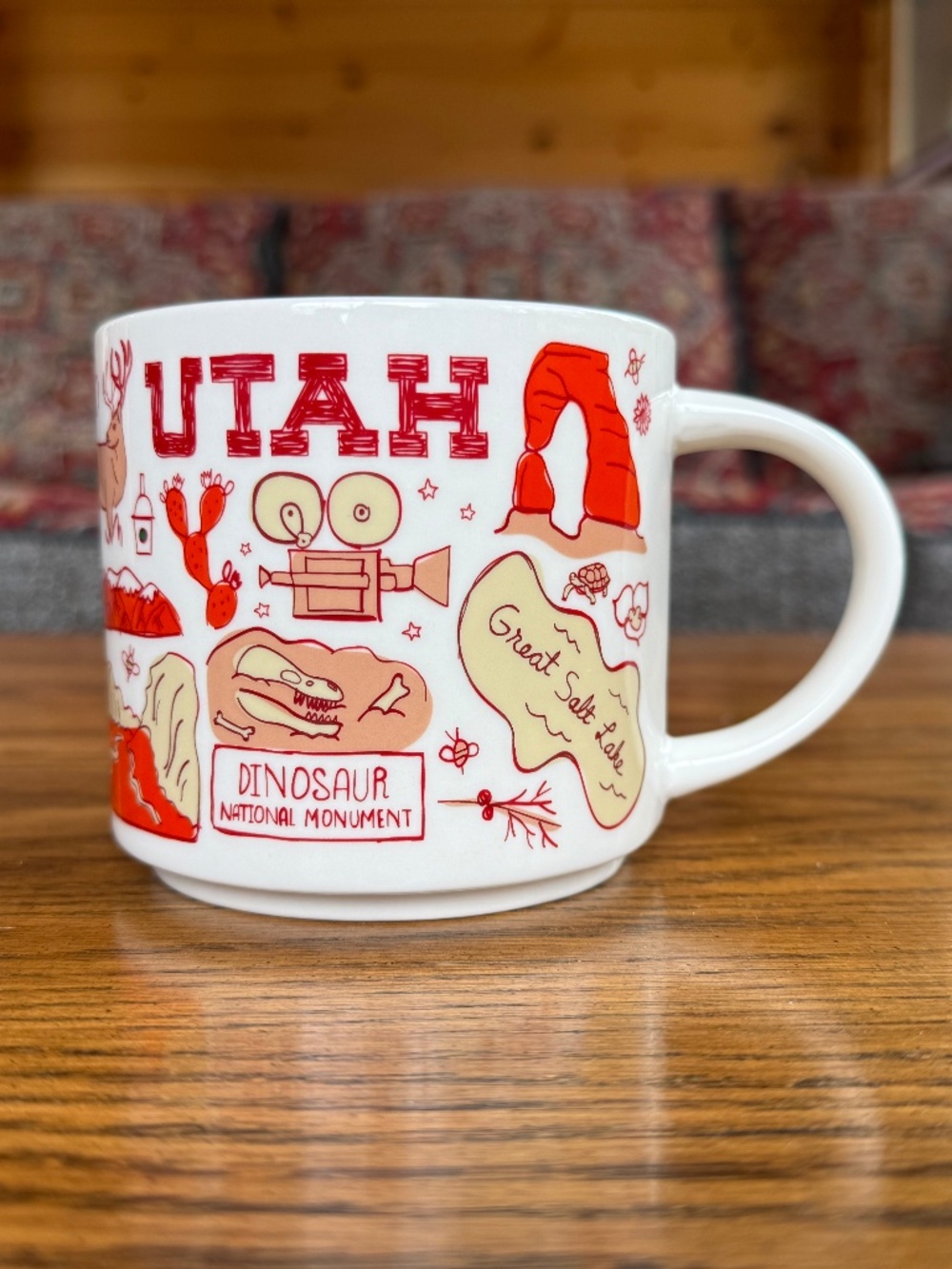 Utah Starbucks Coffee Mug Been There Series